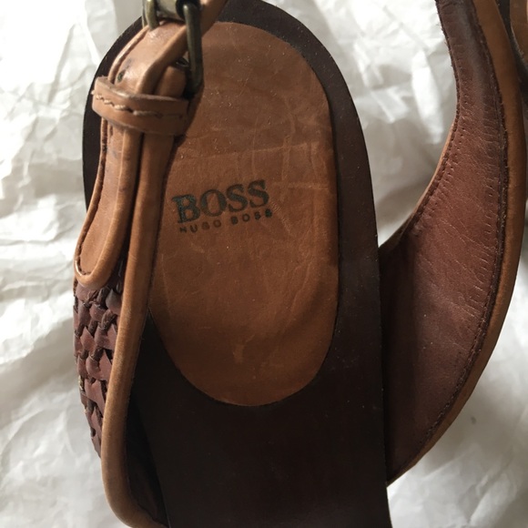 Hugo Boss | Slingback Woven Heels - Picture 3 of 8